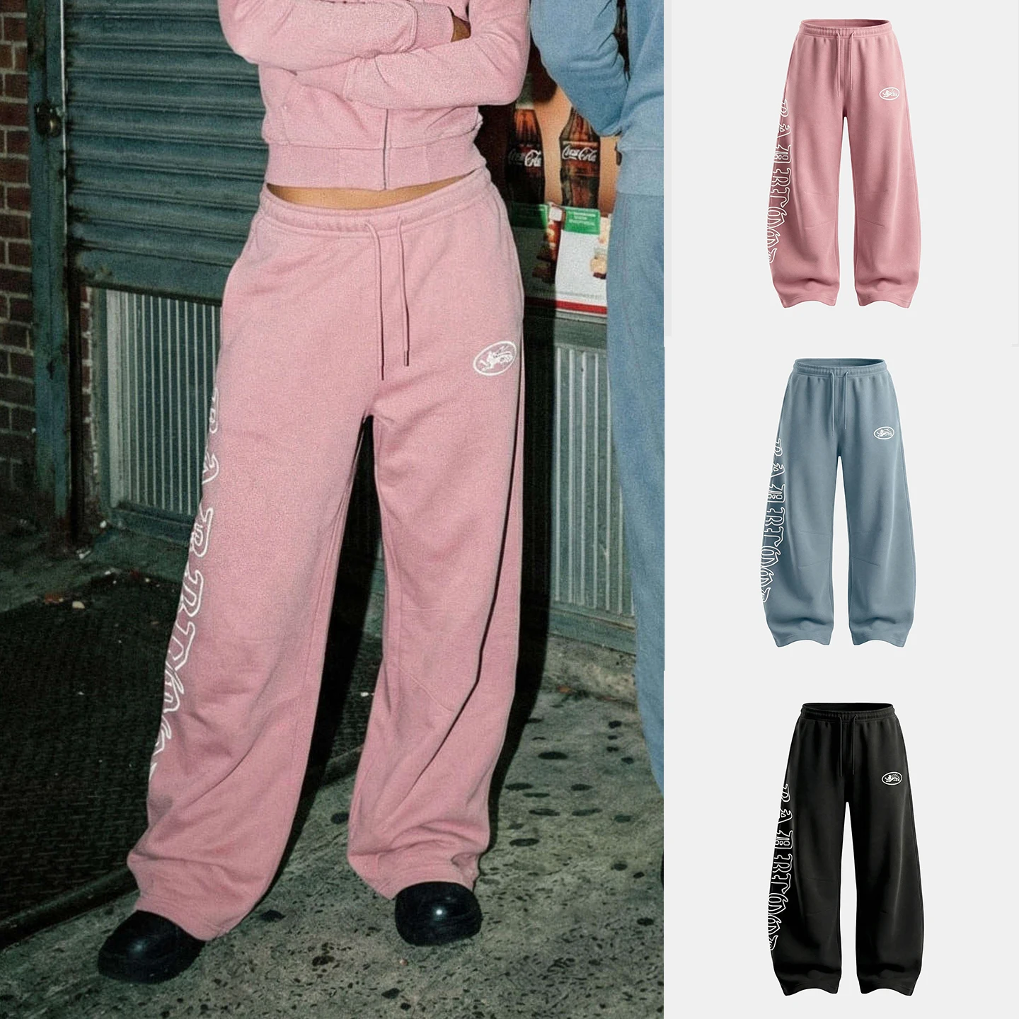 American Style Casual Loose Leggings Women's Candy Color Wide Leg Pants Comfortable Natural Waist Spring Fashion Trend
American Style Casual Loose Leggings Women's Candy Color Wide Leg Pants Comfortable Natural Waist Spring Fashion Trend