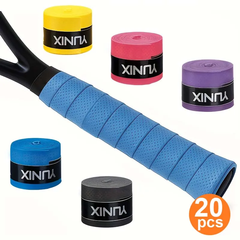 20 Tennis Racket Anti-Sweat Bands, Badminton Grips, Racket Grips, Racket Grip Tapes, Length 39.37inch , with Sealant, Easy to Install, Sweat-Wicking and Non-Slip, for Badminton Rackets, Table Tennis Rackets, Fishing Ro
20 Tennis Racket Anti-Sweat Bands, Badminton Grips, Racket Grips, Racket Grip Tapes, Length 39.37inch , with Sealant, Easy to Install, Sweat-Wicking and Non-Slip, for Badminton Rackets, Table Tennis Rackets, Fishing Ro