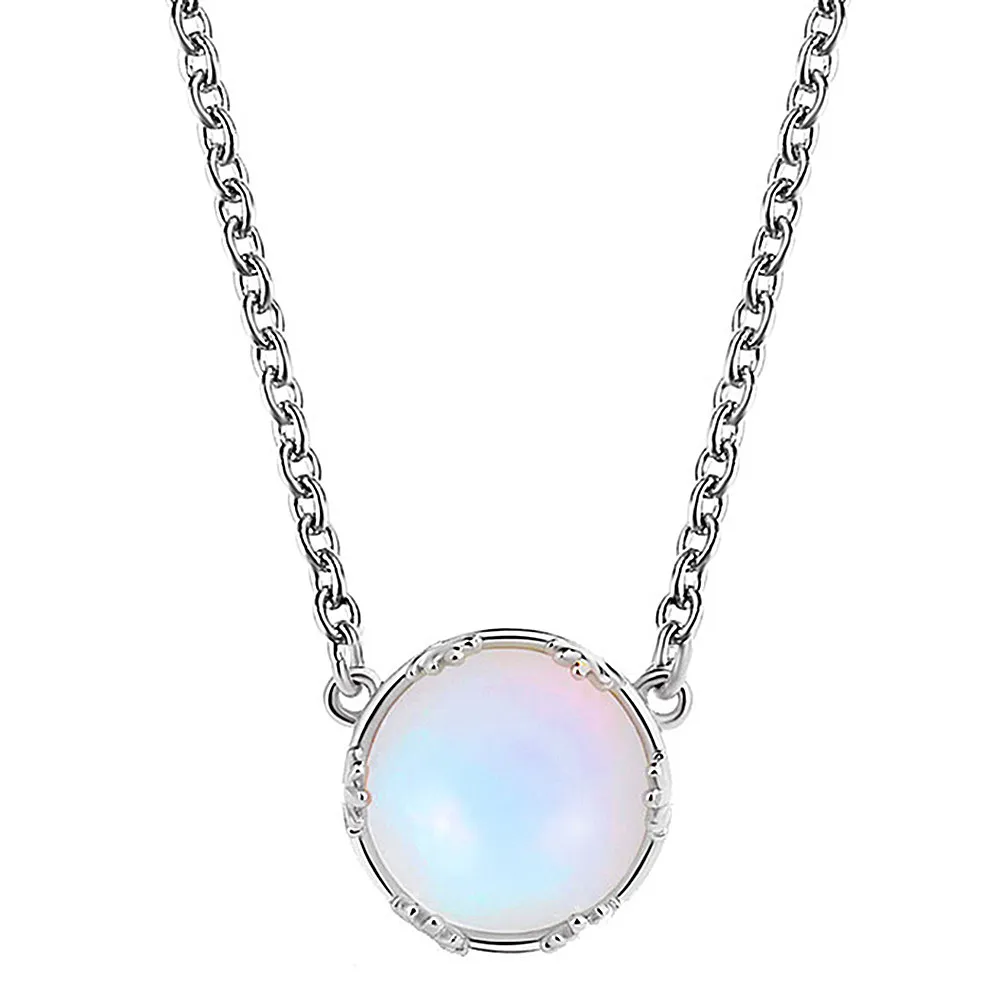 1Pcs Moonstone Necklace Women Fashion Elegant Jewelry Pendant Noble Design Shining Luxury Sweater Chain Mother Girlfriend Gift
1Pcs Moonstone Necklace Women Fashion Elegant Jewelry Pendant Noble Design Shining Luxury Sweater Chain Mother Girlfriend Gift