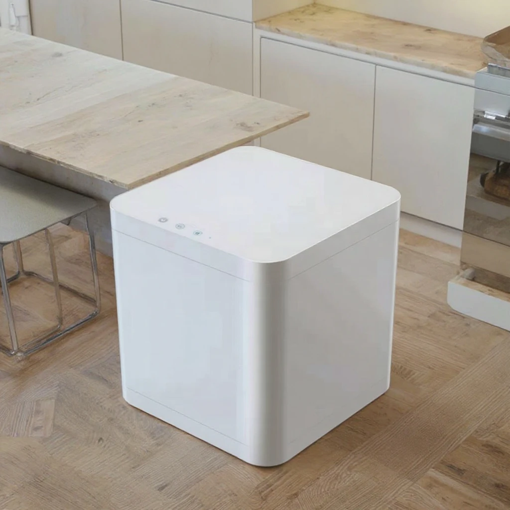 Small Automatic Indoor Household Stainless Steel Trash Can Kitchen Food Waste Composting Garbage Disposer Electric Power Batch
Small Automatic Indoor Household Stainless Steel Trash Can Kitchen Food Waste Composting Garbage Disposer Electric Power Batch