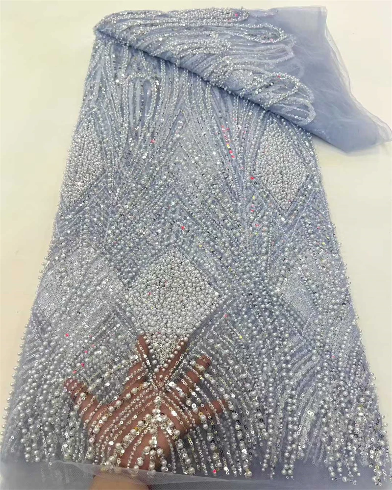Luxury Nigerian African Beaded Lace Fabric High Quality Sequins Embroidery African French Lace Fabric For Sewing Dress
Luxury Nigerian African Beaded Lace Fabric High Quality Sequins Embroidery African French Lace Fabric For Sewing Dress