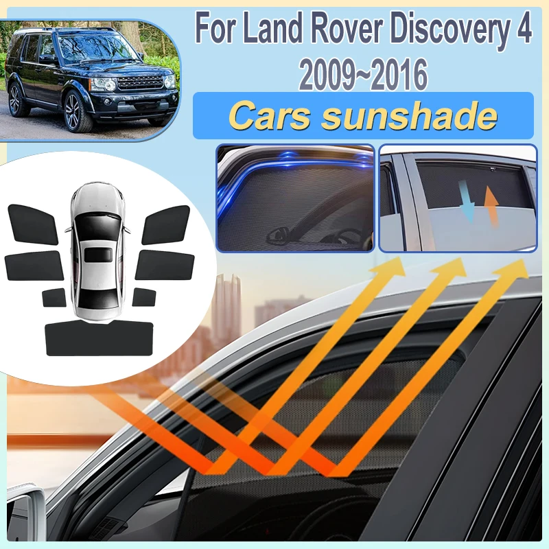 For Land Rover Discovery 4 2009-2016 LR4 L319 Car Side Rear Window Sun Shade Windshield Window Visor Mesh Sun Shield Accessories
For Land Rover Discovery 4 2009-2016 LR4 L319 Car Side Rear Window Sun Shade Windshield Window Visor Mesh Sun Shield Accessories