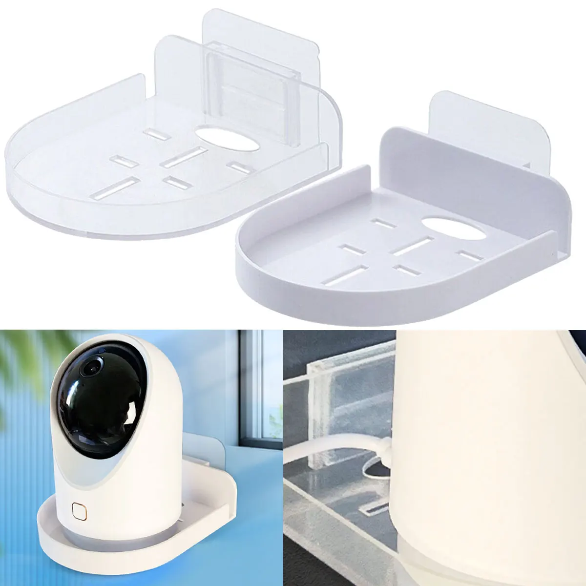 1pcs Wall Mount Floating Stand Shelf Security Camera Mini Bedroom Bathroom Camera Shelf Monitoring Tray Organization Storage
1pcs Wall Mount Floating Stand Shelf Security Camera Mini Bedroom Bathroom Camera Shelf Monitoring Tray Organization Storage