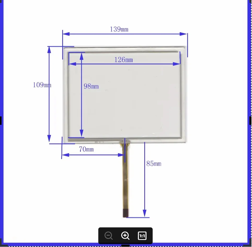 NEW 5.7inch 4 line For Car DVD touch screen panel 139mm*109mm this is compatible 139*109 TouchSensor FreeShipping
NEW 5.7inch 4 line For Car DVD touch screen panel 139mm*109mm this is compatible 139*109 TouchSensor FreeShipping