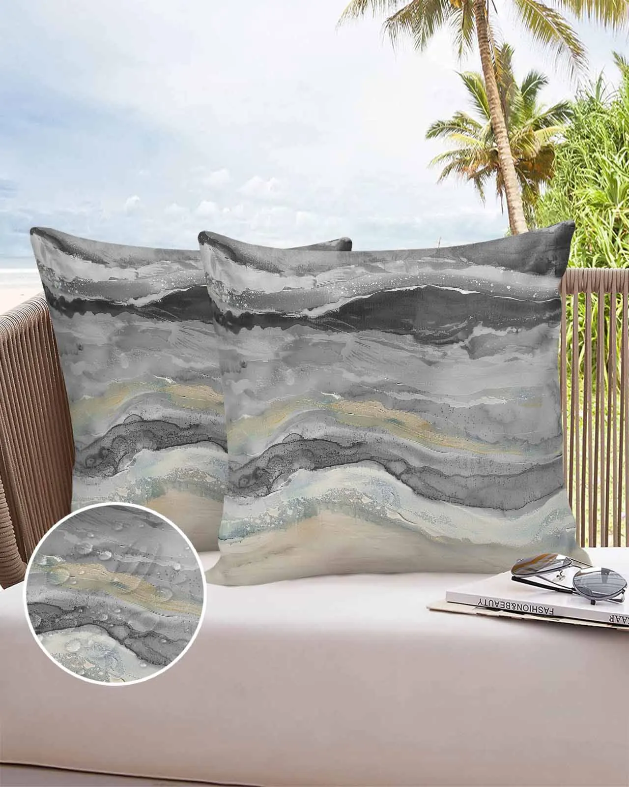 Waves Gradient Abstract Grey Waterproof Pillowcase Set Car Cushion Cover Home Sofa Office Decorative Pillowcase Cover
Waves Gradient Abstract Grey Waterproof Pillowcase Set Car Cushion Cover Home Sofa Office Decorative Pillowcase Cover