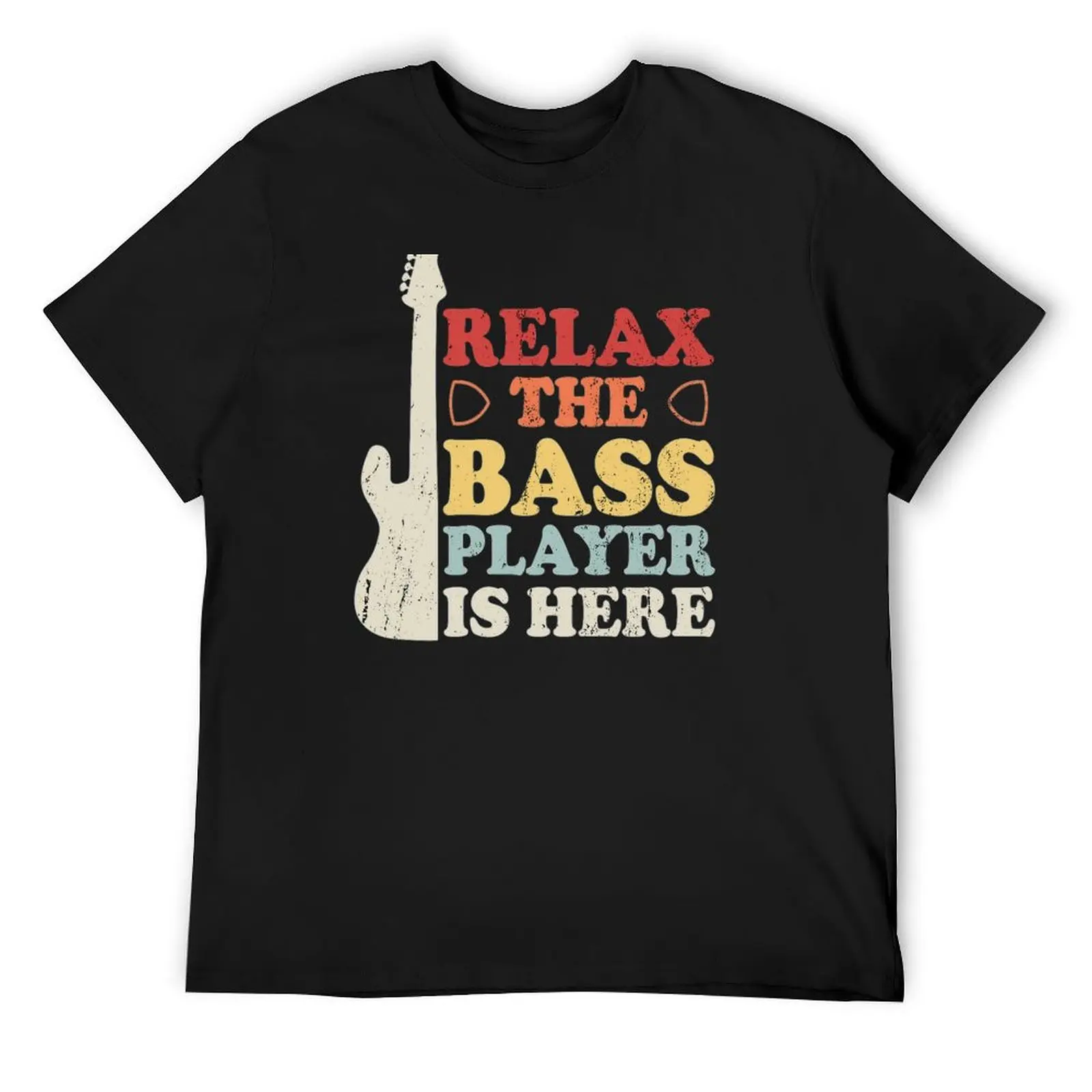 Футболка Relax The Bass Player Is Here, лето 2024, новое издание, летние топы, простые белые футболки для мужчин
Футболка Relax The Bass Player Is Here, лето 2024, новое издание, летние топы, простые белые футболки для мужчин