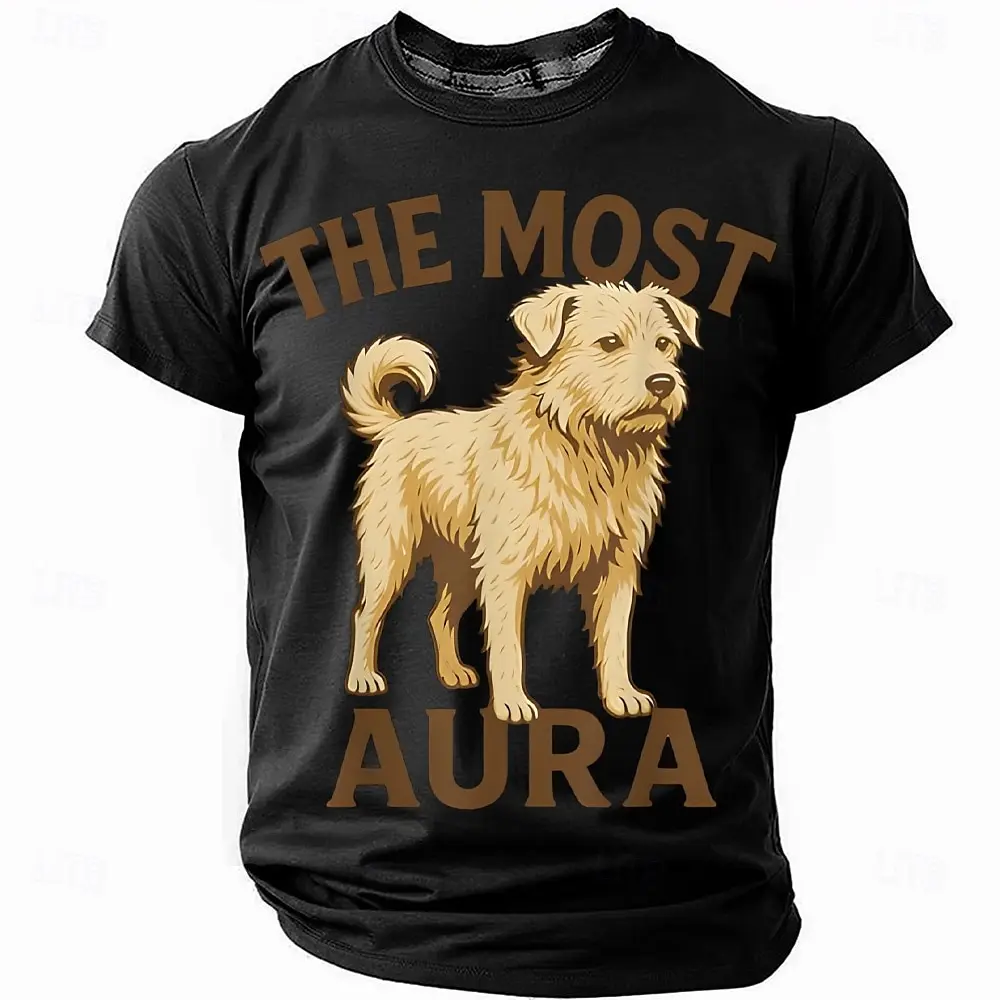 Cute Dog Graphic Men's T-Shirt 3D Printed Cartoon Animal Short Sleeve Tees Summer Daily Leisure Loose Round Neck Breathable Tops
Cute Dog Graphic Men's T-Shirt 3D Printed Cartoon Animal Short Sleeve Tees Summer Daily Leisure Loose Round Neck Breathable Tops
