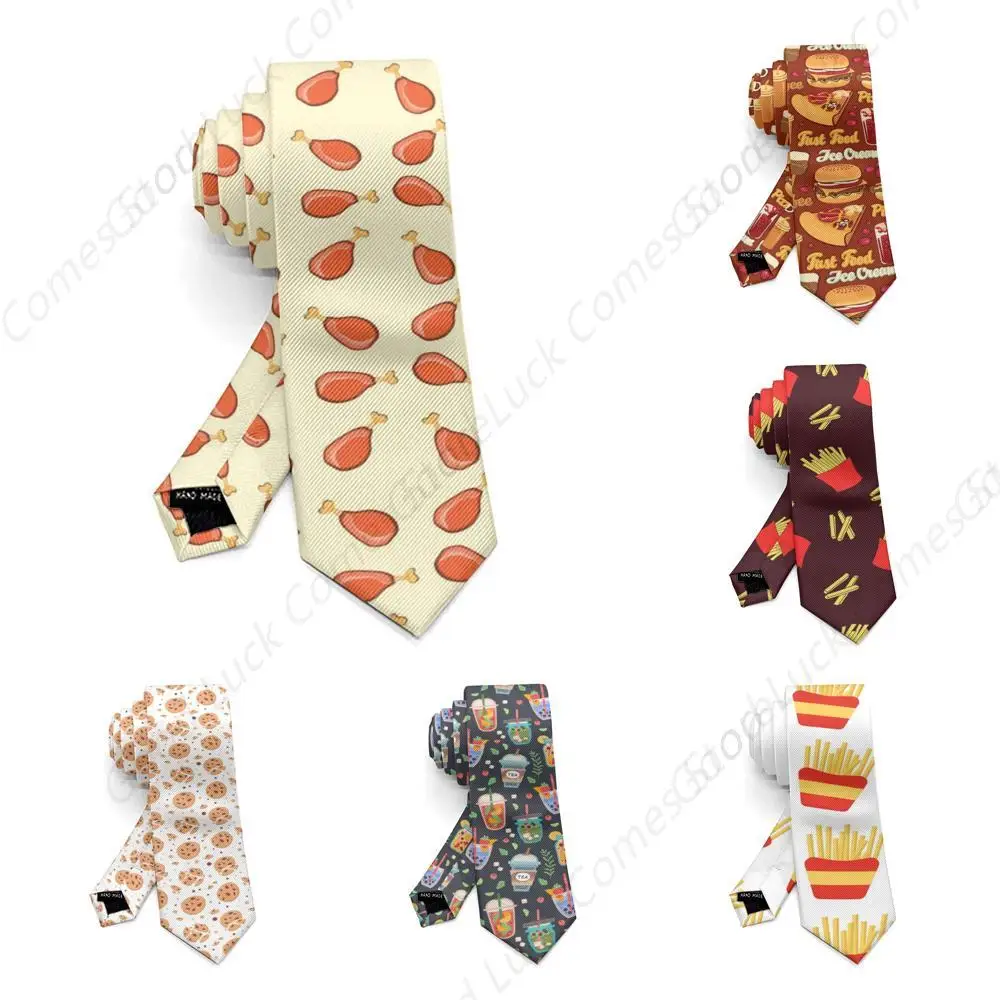 Mens & Boys Fashion & Formal Neckties Compatible with Fried Chicken Legs Skinny Neck Tie for Suit Office College Prom Solid Tie
Mens & Boys Fashion & Formal Neckties Compatible with Fried Chicken Legs Skinny Neck Tie for Suit Office College Prom Solid Tie