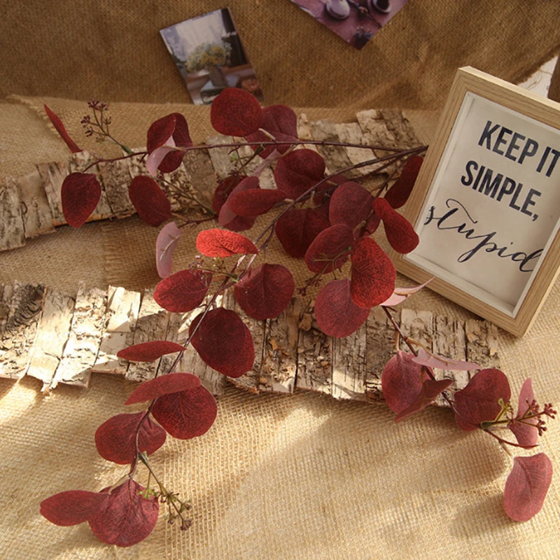 Artificial Eucalyptus Leaves Simulation Branch, Wedding Decor, Flower Bouquet Accessories, Fake Green Plant, Photograph Props
Artificial Eucalyptus Leaves Simulation Branch, Wedding Decor, Flower Bouquet Accessories, Fake Green Plant, Photograph Props