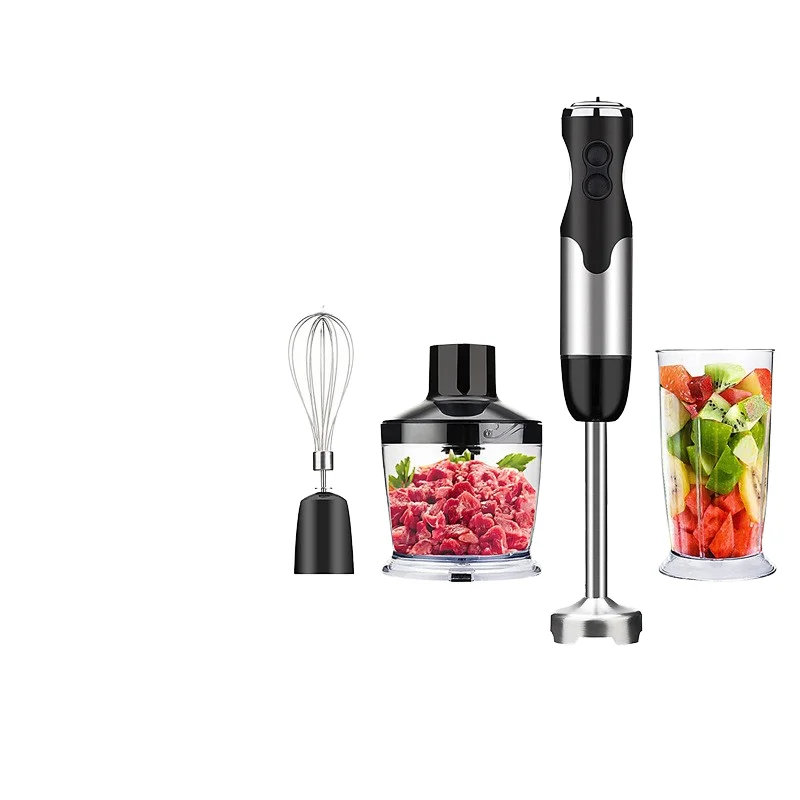 Мощный профессиональный погружной блендер 5-в-1 с пластиковым контейнером в наличии
Мощный профессиональный погружной блендер 5-в-1 с пластиковым контейнером в наличии