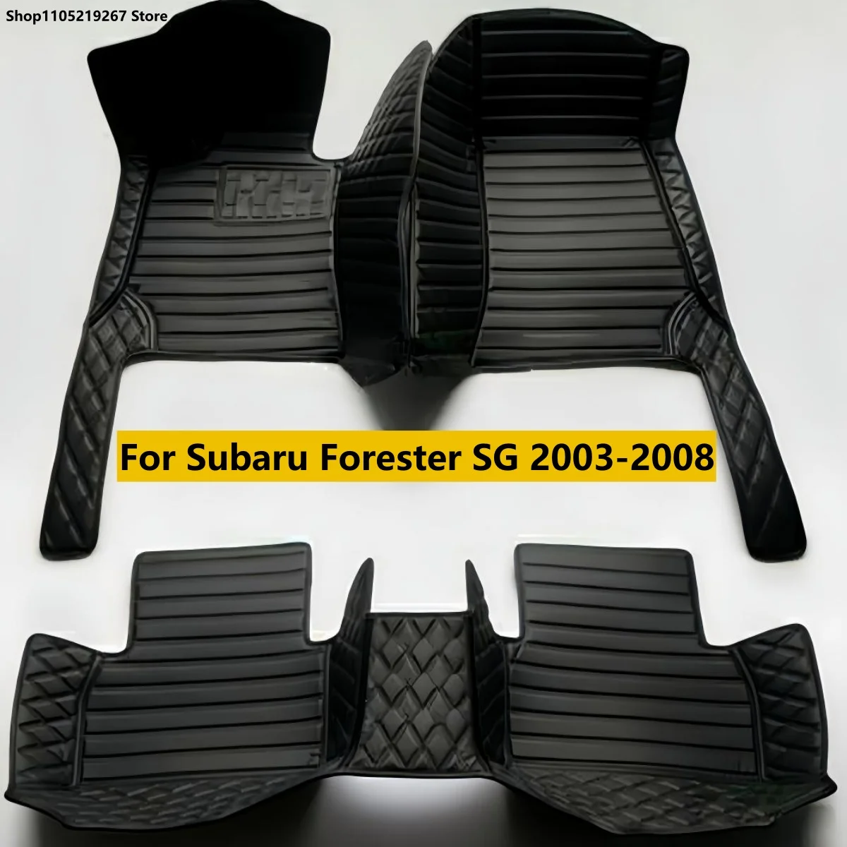 Индивидуальный автомобильный коврик с полным покрытием для Subaru Forester SG 2003, 2004, 2005, 2006, 2007, 2008, аксессуары для салона автомобиля, ковер
Индивидуальный автомобильный коврик с полным покрытием для Subaru Forester SG 2003, 2004, 2005, 2006, 2007, 2008, аксессуары для салона автомобиля, ковер