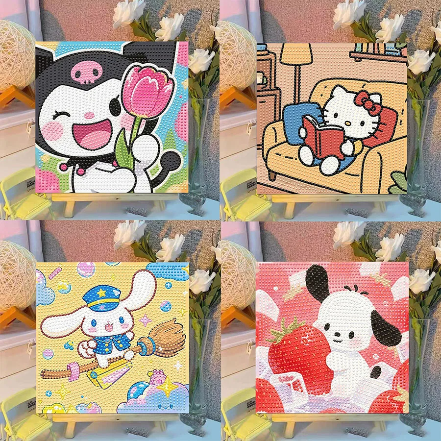 20X20CM Sanrio Cute Cartoon Crystal Diamond Decorative Painting 5D DIY Cross Embroidery Kit Children's Couple Birthday Gift
20X20CM Sanrio Cute Cartoon Crystal Diamond Decorative Painting 5D DIY Cross Embroidery Kit Children's Couple Birthday Gift