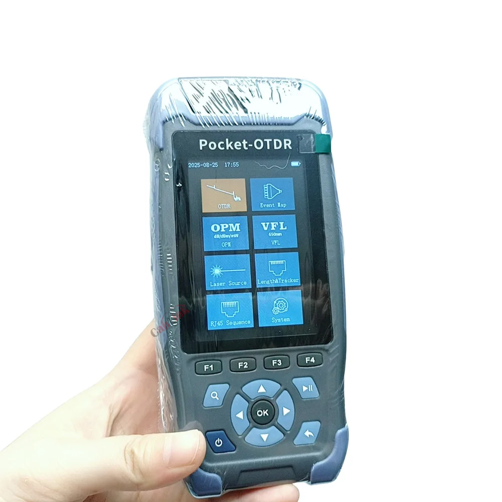 Мини-рефлектометр OTDR с 9 функциями: VFL, OLS, OPM, карта событий, 22/24 дБ, 64 км, 1310/1550 нм, тестер оптоволоконных кабелей и Ethernet, SM
Мини-рефлектометр OTDR с 9 функциями: VFL, OLS, OPM, карта событий, 22/24 дБ, 64 км, 1310/1550 нм, тестер оптоволоконных кабелей и Ethernet, SM