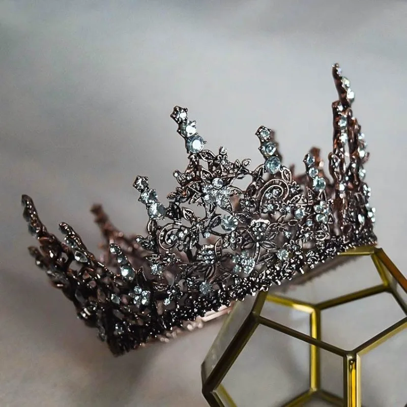 New Heavy Industry Rhinestone Super Flash Luxury Bridal Round Crown Wedding Headgear
New Heavy Industry Rhinestone Super Flash Luxury Bridal Round Crown Wedding Headgear