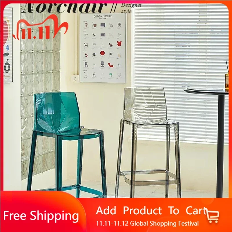 Restaurant Office Bar Stools Nordic Luxury Make Up Reception Bedroom Transparent Chair Counter Chaise De Bar Unique Furniture
Restaurant Office Bar Stools Nordic Luxury Make Up Reception Bedroom Transparent Chair Counter Chaise De Bar Unique Furniture