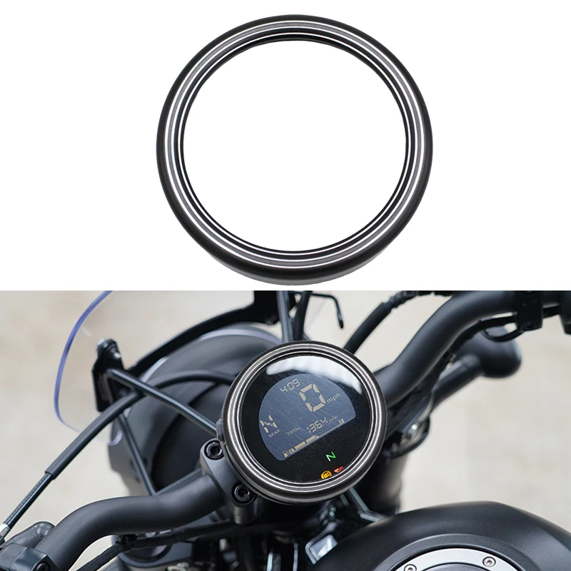 REBEL300 REBEL500 Motorcycle Speedometer Gauge Instrument Meter Ring Cover For Honda CL500 CL300 CMX300 CMX500 2020-2021
REBEL300 REBEL500 Motorcycle Speedometer Gauge Instrument Meter Ring Cover For Honda CL500 CL300 CMX300 CMX500 2020-2021