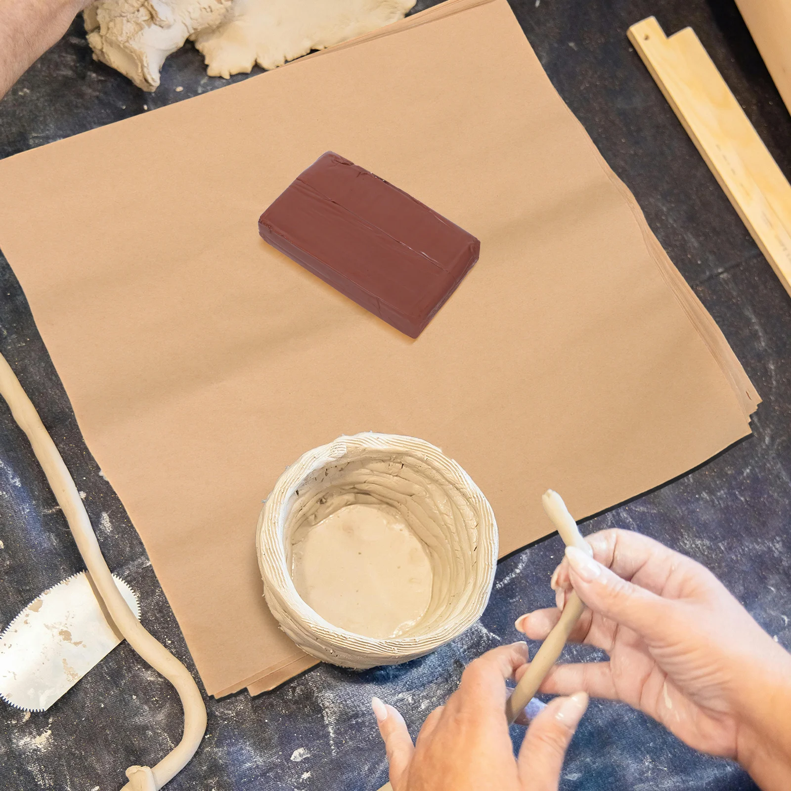 DIY Air Dry Sculpting Clay Kids Pottery Modeling Craft Supplies for Art Projects School Creations Safe Easy to Shape
DIY Air Dry Sculpting Clay Kids Pottery Modeling Craft Supplies for Art Projects School Creations Safe Easy to Shape