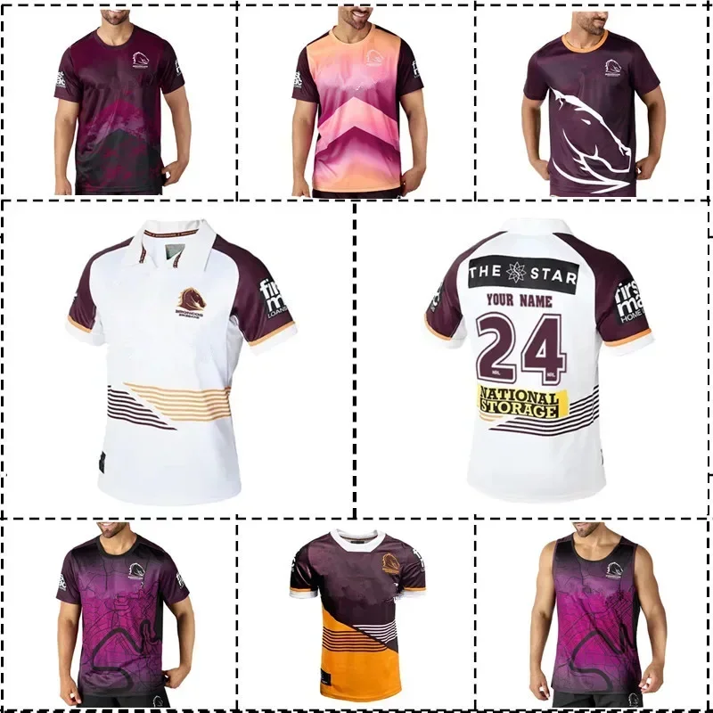 2024 Brisbane Broncos Home/ Away / Training Tee / Heritage / Singlet Rugby Jersey - Mens Size: S-5XL (Print Custom Name Number)
2024 Brisbane Broncos Home/ Away / Training Tee / Heritage / Singlet Rugby Jersey - Mens Size: S-5XL (Print Custom Name Number)