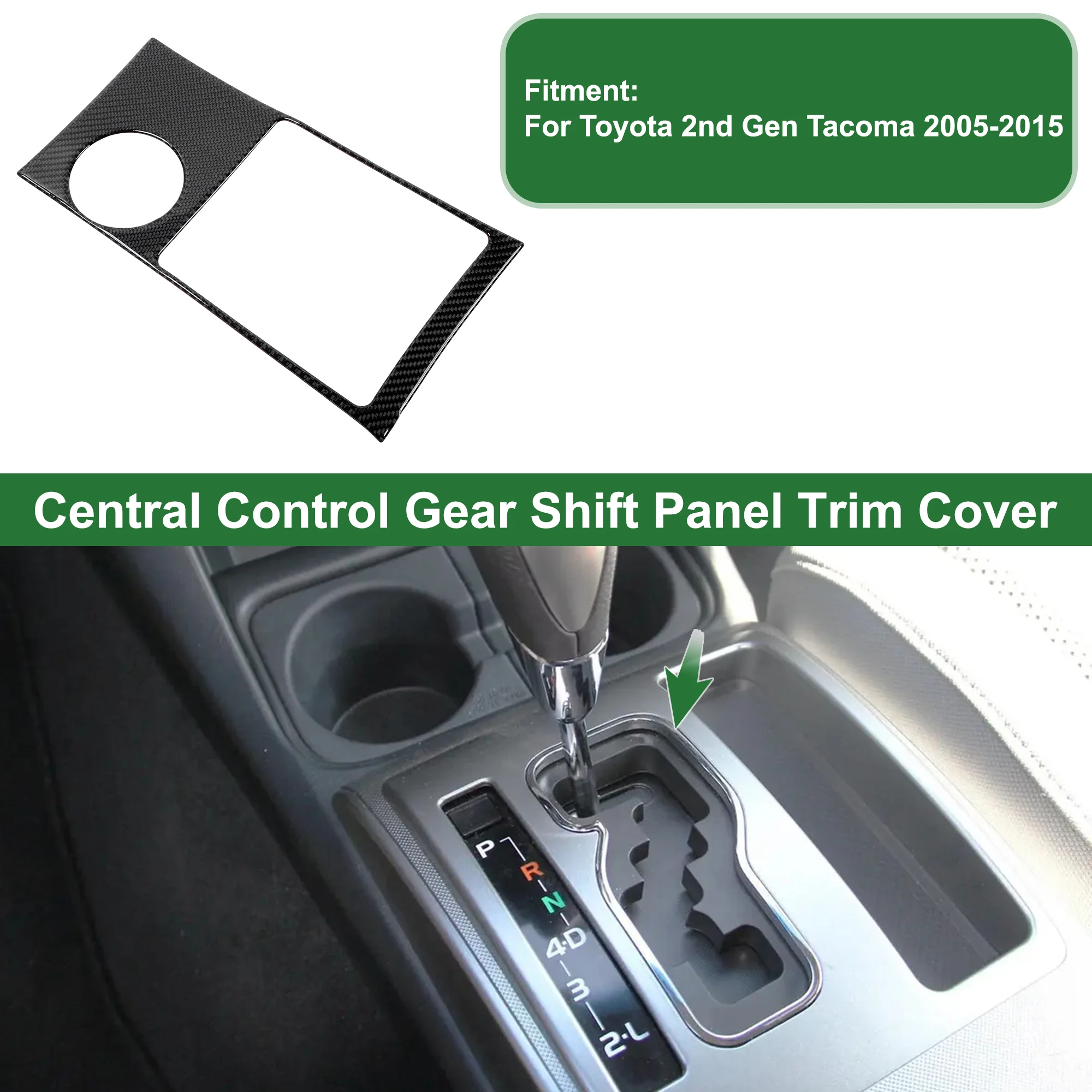 UXCELL Central Control Gear Shift Panel Trim Cover for Toyota 2nd Gen Tacoma Black
UXCELL Central Control Gear Shift Panel Trim Cover for Toyota 2nd Gen Tacoma Black