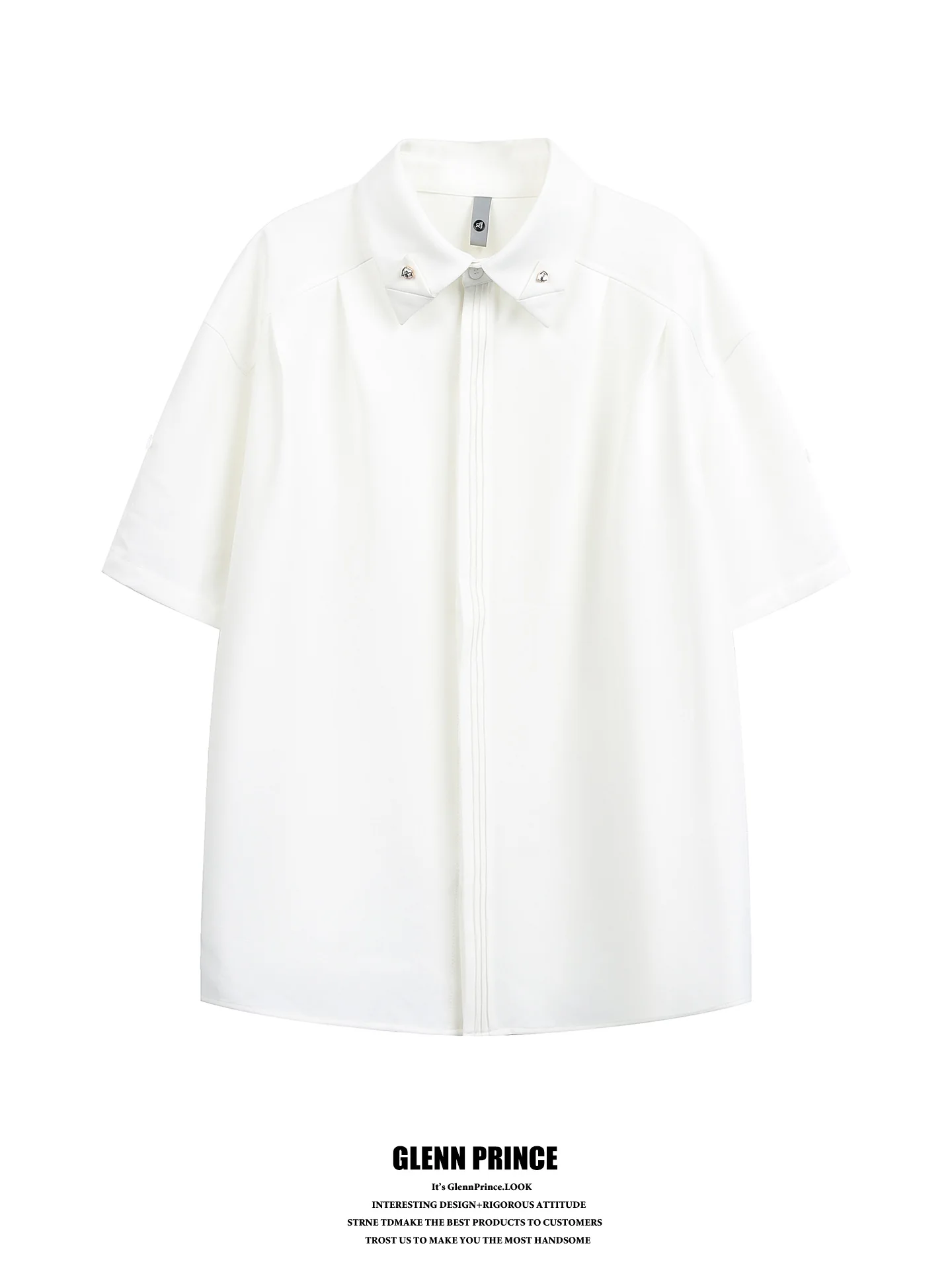 Short Sleeve Diamond Embellished Pleated Men's Shirt CleanFit Summer Casual Style Polyester Blend Breathable Comfor...
Short Sleeve Diamond Embellished Pleated Men's Shirt CleanFit Summer Casual Style Polyester Blend Breathable Comfor...