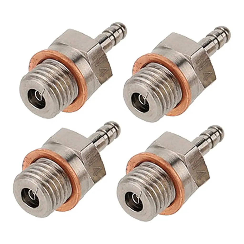 Set of 4 70117 N4 Glow Plug Med for HSP 1 : 10 RC Car
Set of 4 70117 N4 Glow Plug Med for HSP 1 : 10 RC Car