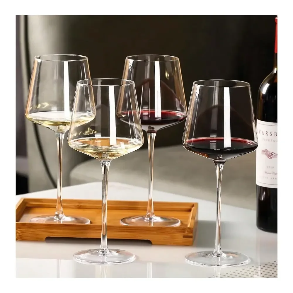 Red Wine Glasses Set Of 4LeadFree Crystal Wine Glass With Tall Long StemHand Blown Italian Style Stemmed Square Wine Glasses Gi
Red Wine Glasses Set Of 4LeadFree Crystal Wine Glass With Tall Long StemHand Blown Italian Style Stemmed Square Wine Glasses Gi