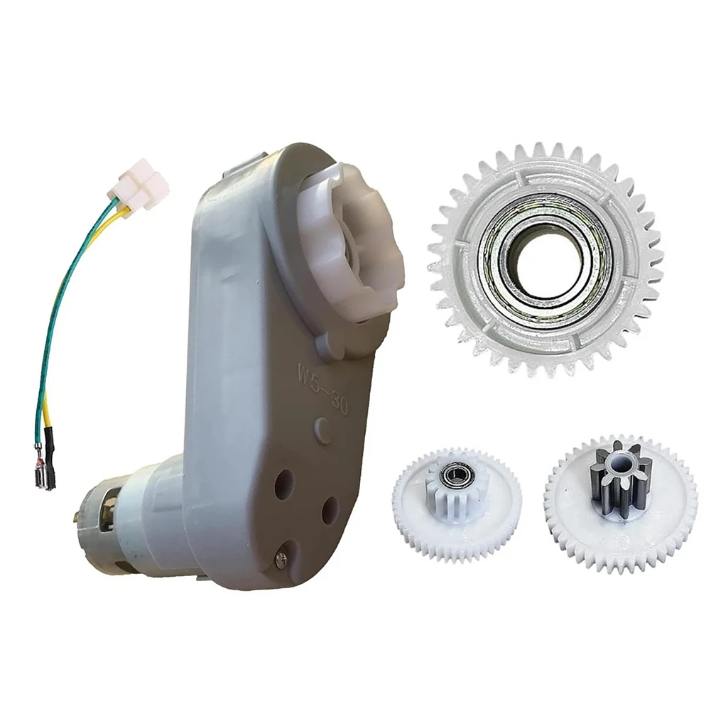 RS775 280W High Torque Gear Motor 12V 18V 24V 1:75 Ratio Replacement Motor Gearbox For Electric Ride On Car Accessory