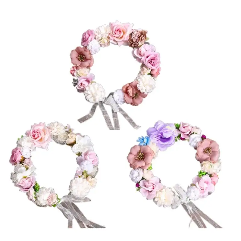 Flower Headbands Women Bride Flower For Wedding Party Supply Floral Garlands Hair Wreath Floral Headbands
Flower Headbands Women Bride Flower For Wedding Party Supply Floral Garlands Hair Wreath Floral Headbands