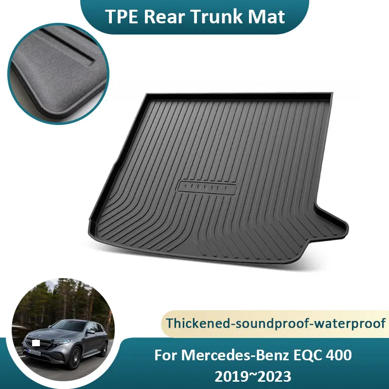 For Mercedes Benz EQC 400 2019~2023 Rear Trunk Mat Storage Pad Anti Slip Waterproof Easy Clean Waterproof Accessory TPE material
For Mercedes Benz EQC 400 2019~2023 Rear Trunk Mat Storage Pad Anti Slip Waterproof Easy Clean Waterproof Accessory TPE material