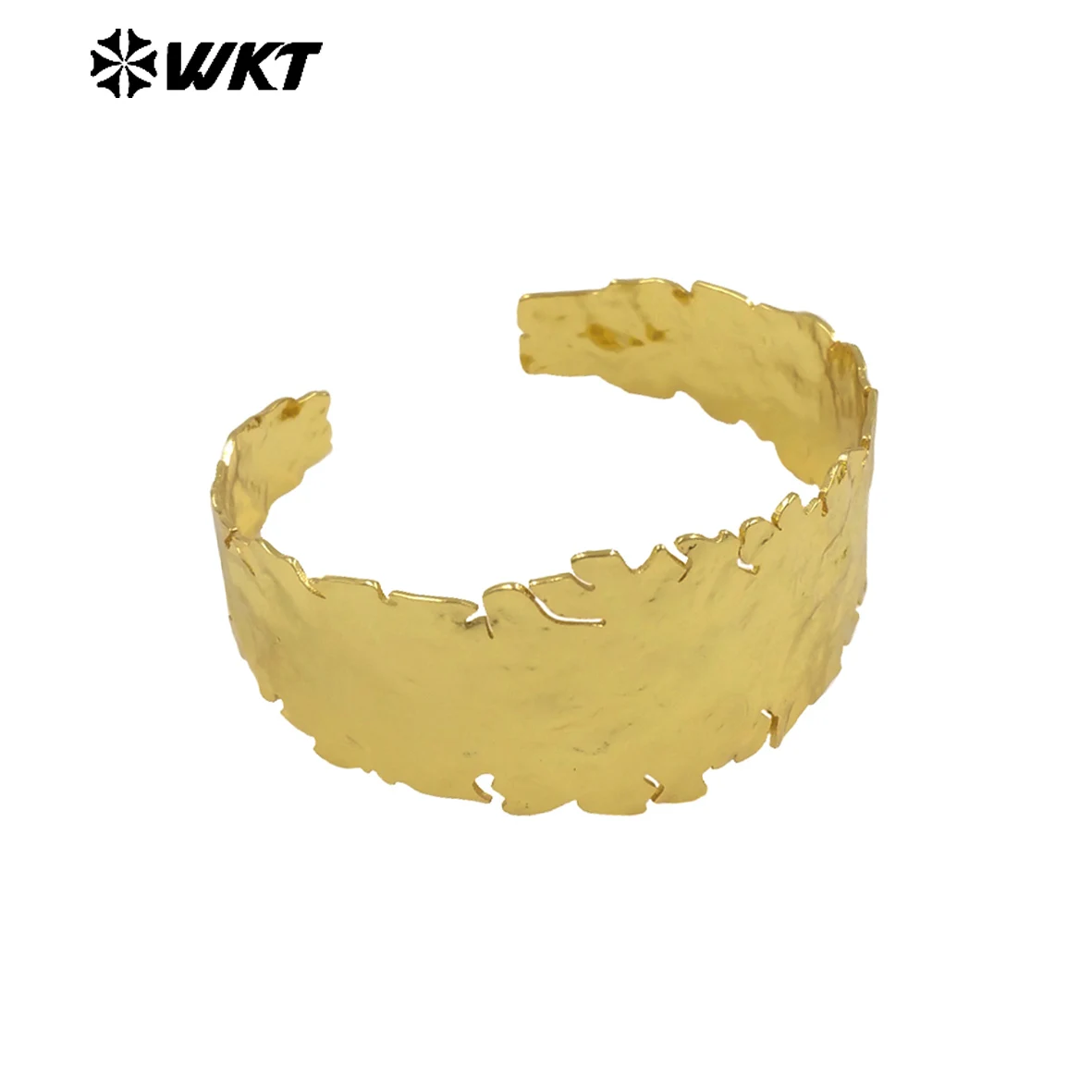 WT-B672 Wholesale New Hammer Weld Irregular Trim 18k Real Gold Plated Resist Tarnishable Brass Bangle For Women
WT-B672 Wholesale New Hammer Weld Irregular Trim 18k Real Gold Plated Resist Tarnishable Brass Bangle For Women