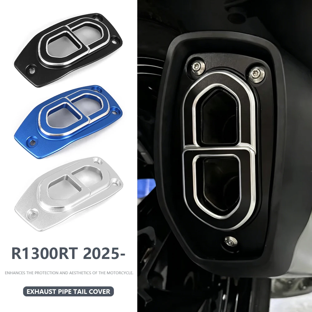For BMW R1300RT R1300 R 1300 RT 2025 2026 Exhaust Hood Guards Covers R1300RT Motorcycle Rear Trim Decorative Cover Pipe Tail End
For BMW R1300RT R1300 R 1300 RT 2025 2026 Exhaust Hood Guards Covers R1300RT Motorcycle Rear Trim Decorative Cover Pipe Tail End