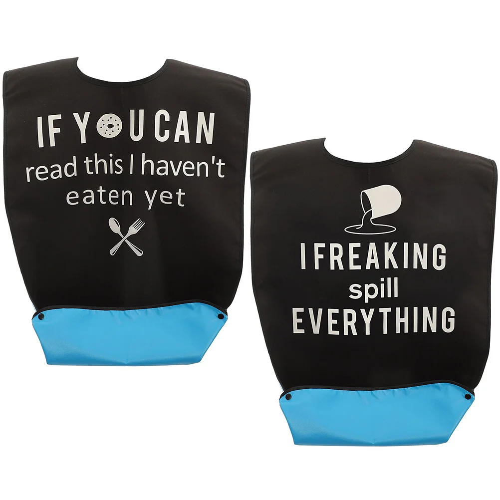 2Pcs Waterproof Adult Bibs Wear Resistant Elderly Unisex Black Reusable Durable Easy Clean Large Size Long Coverage Clothes
2Pcs Waterproof Adult Bibs Wear Resistant Elderly Unisex Black Reusable Durable Easy Clean Large Size Long Coverage Clothes