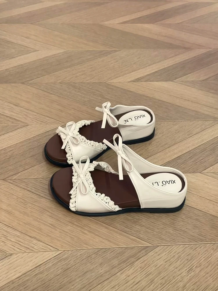 Women's Thick Heel Sweet Knot Sandals Summer Fashionable Match Skirts Slip-On Shoes PU Inner Support Arch Glue Stic...
Women's Thick Heel Sweet Knot Sandals Summer Fashionable Match Skirts Slip-On Shoes PU Inner Support Arch Glue Stic...