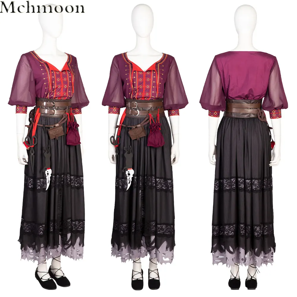 Laudna Cosplay Suit Critical Role Cosplay Costume Halloween Festival Witch Dress Shoes Sorcerer suit For Women Skirts
Laudna Cosplay Suit Critical Role Cosplay Costume Halloween Festival Witch Dress Shoes Sorcerer suit For Women Skirts