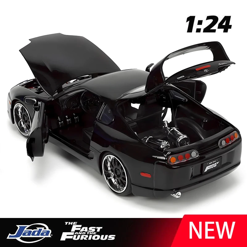 1:24 Fast & Furious Supra 1995, легкосплавный автомобиль, литье под давлением и игрушечный транспорт, модель автомобиля, миниатюрная масштабная модель автомобиля для детей
1:24 Fast & Furious Supra 1995, легкосплавный автомобиль, литье под давлением и игрушечный транспорт, модель автомобиля, миниатюрная масштабная модель автомобиля для детей