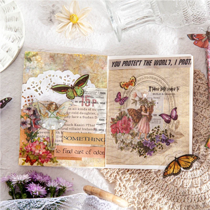 45pcs Flower Fairy Retro Creative Sticker Stationery Scrapbook Diary Decoration Transparent PET Plant Flower Leaves Sticky Label
45pcs Flower Fairy Retro Creative Sticker Stationery Scrapbook Diary Decoration Transparent PET Plant Flower Leaves Sticky Label