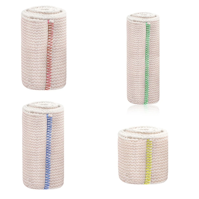 Pack of 6 Multiple Purpose Elastic Bandages Comfortable Compression Wrap for Sports and Recovery, Compression Ankle Tape
Pack of 6 Multiple Purpose Elastic Bandages Comfortable Compression Wrap for Sports and Recovery, Compression Ankle Tape
