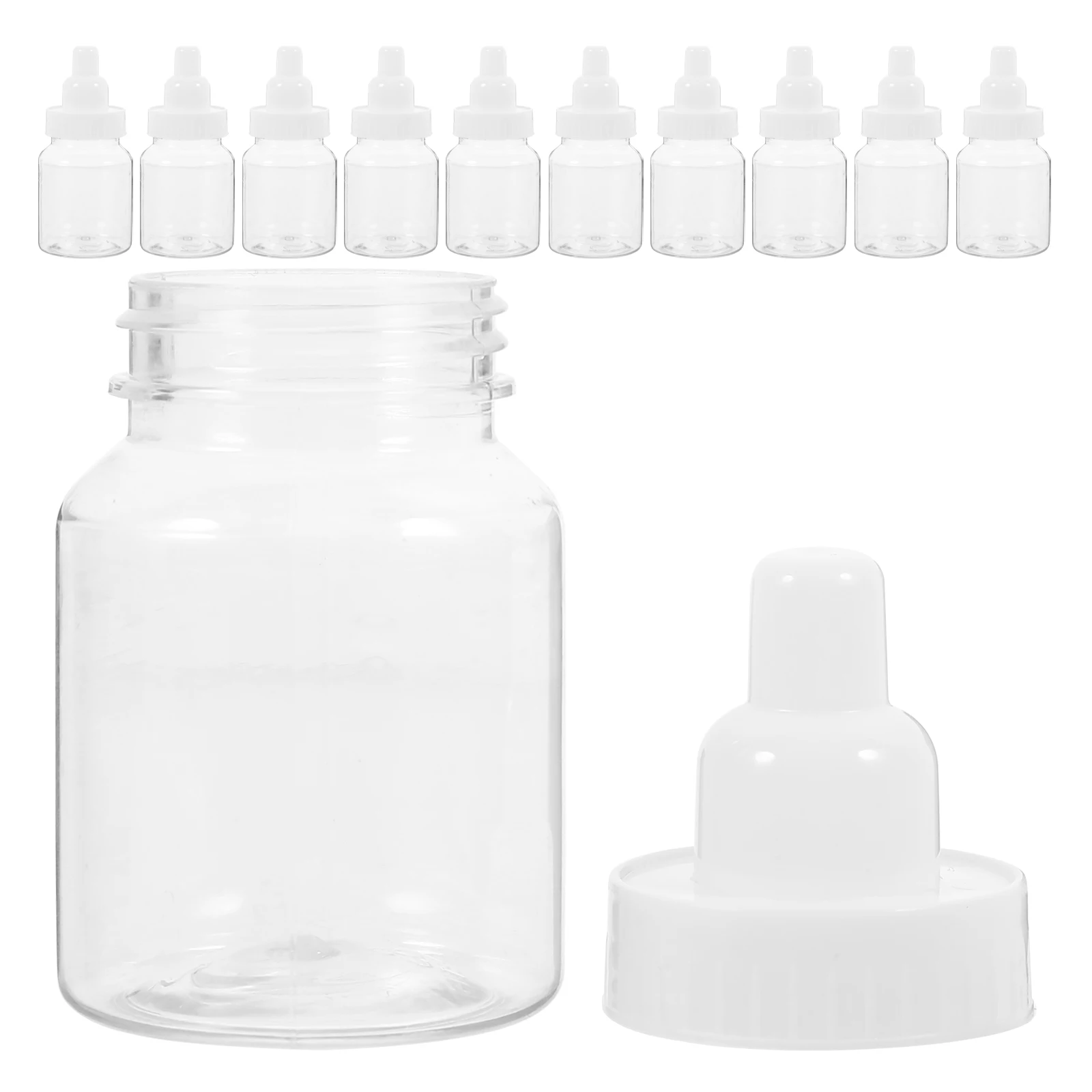 12 Pcs Milk Bottle Candy Box Transparent PP Material Party Favors Baby Shower Gift Packaging Container Wedding Accessories
12 Pcs Milk Bottle Candy Box Transparent PP Material Party Favors Baby Shower Gift Packaging Container Wedding Accessories