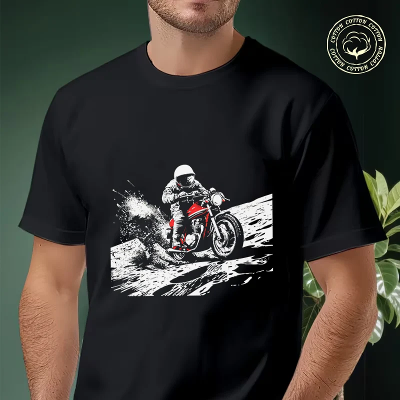 2026 Men Cotton Casual T-shirts Astronaut Motorcycle Graphic Tee Men s Summer Cycling Sportswear Tops
2026 Men Cotton Casual T-shirts Astronaut Motorcycle Graphic Tee Men s Summer Cycling Sportswear Tops