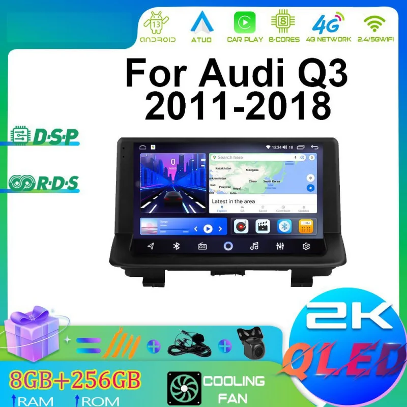 For Audi Q3 2011-2018 Car Intelligent Systems Android Car Player GPS WIFI Carplay 4G Car Radio Navigation Stereo Car Electronic
For Audi Q3 2011-2018 Car Intelligent Systems Android Car Player GPS WIFI Carplay 4G Car Radio Navigation Stereo Car Electronic
