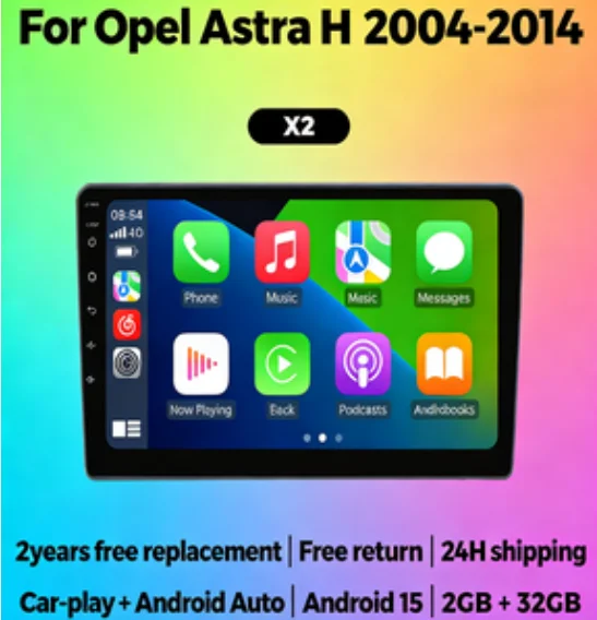 For Opel Astra H J 2004 Vectra Vauxhall Antara Zafira Corsa Vivaro Meriva Veda Android 15 carplay Head Unit 2 Din Car Radio GPS
For Opel Astra H J 2004 Vectra Vauxhall Antara Zafira Corsa Vivaro Meriva Veda Android 15 carplay Head Unit 2 Din Car Radio GPS