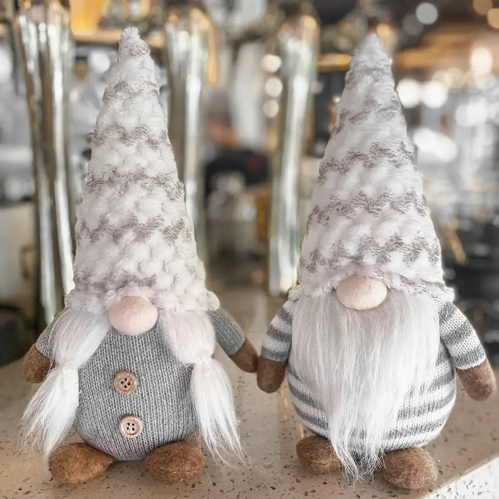 Standing Decoration Old Man Holiday Tree Decorations Gifts Grey Christmas Ornament
Standing Decoration Old Man Holiday Tree Decorations Gifts Grey Christmas Ornament