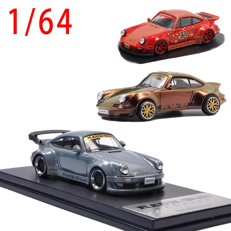 MC литой под давлением масштаб 1/64 Porsche 964 модель автомобиля из сплава RWB 911, игровые транспортные средства, игрушки для мальчиков, коллекция подарков, оригинальная коробка
MC литой под давлением масштаб 1/64 Porsche 964 модель автомобиля из сплава RWB 911, игровые транспортные средства, игрушки для мальчиков, коллекция подарков, оригинальная коробка