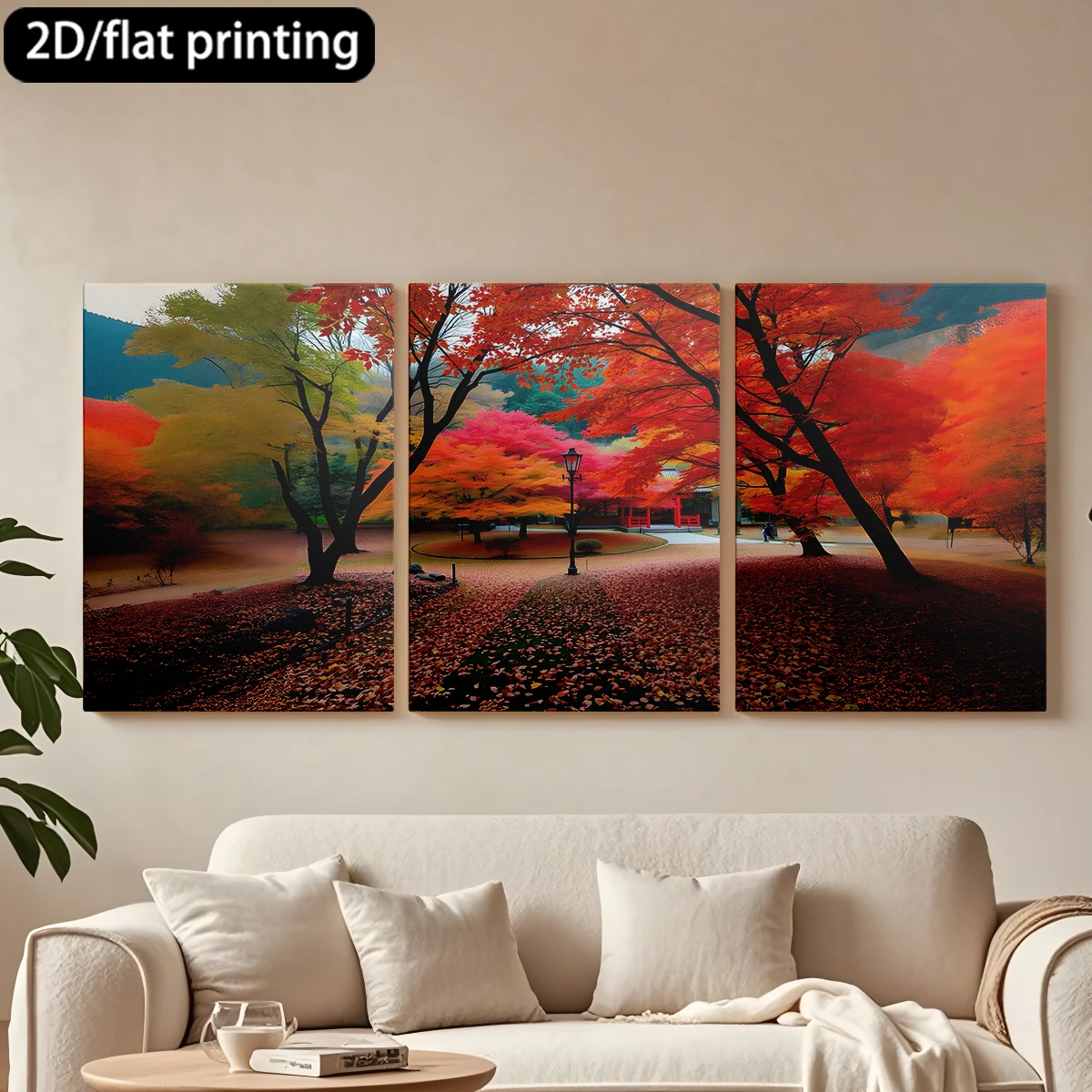 3pc wooden frame canvas decorative paintingAutumn landscape, color-changing trees.Corridor bedroom decoration
3pc wooden frame canvas decorative paintingAutumn landscape, color-changing trees.Corridor bedroom decoration