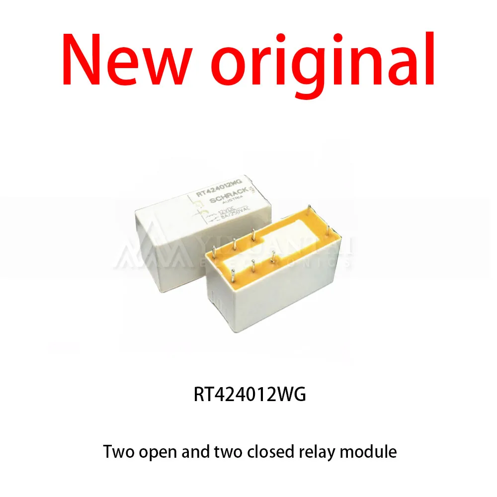 10 Pcs/Lot New original RT424012WG Two open and two closed relay module
10 Pcs/Lot New original RT424012WG Two open and two closed relay module
