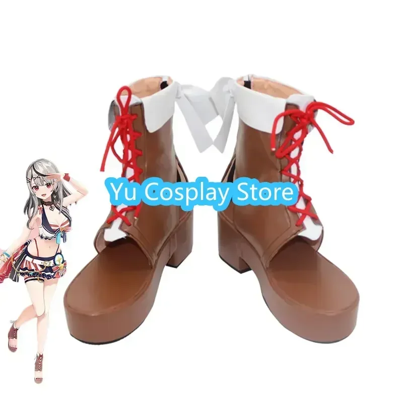 Yu-Cosplay Sakamata Chloe, обувь для косплея, обувь из искусственной кожи, ботинки для Хэллоуина, реквизит для косплея Vtuber, индивидуальный заказ
Yu-Cosplay Sakamata Chloe, обувь для косплея, обувь из искусственной кожи, ботинки для Хэллоуина, реквизит для косплея Vtuber, индивидуальный заказ