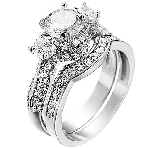 Fashion Large Diamond Ring for Women Retro Classic Simple Diamond Ring Two Superimposed Girls Jewelry Birthday Gifts
Fashion Large Diamond Ring for Women Retro Classic Simple Diamond Ring Two Superimposed Girls Jewelry Birthday Gifts