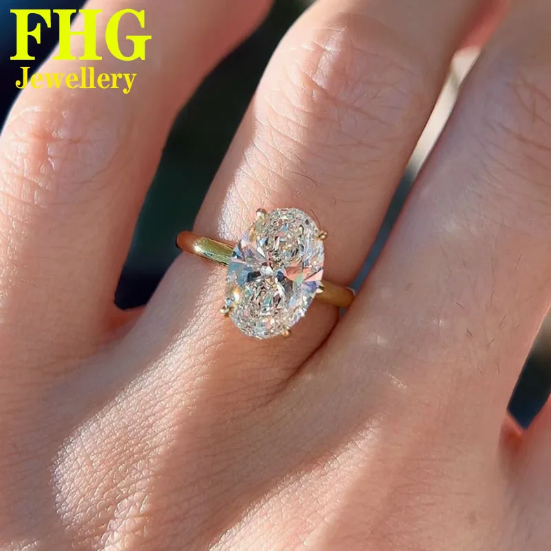 5 6 7 8 9 10 Carat Au585 14K Yellow Gold Ring Oval shape moissanite Diamonds Women Wedding Party Engagement Ring Classic Trendy
5 6 7 8 9 10 Carat Au585 14K Yellow Gold Ring Oval shape moissanite Diamonds Women Wedding Party Engagement Ring Classic Trendy