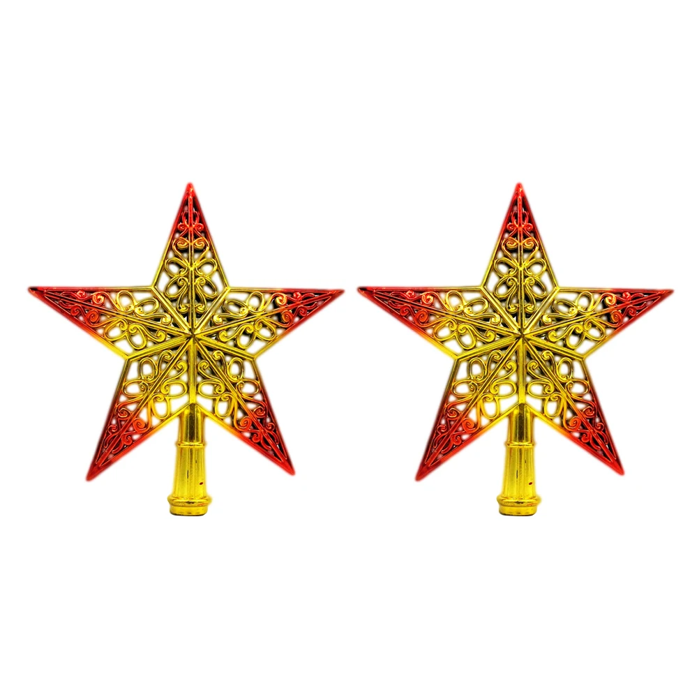 2 Pcs Christmas Tree Top Star Silver Topper Ornaments for Vintage Decor Small Indoor Decorations
2 Pcs Christmas Tree Top Star Silver Topper Ornaments for Vintage Decor Small Indoor Decorations