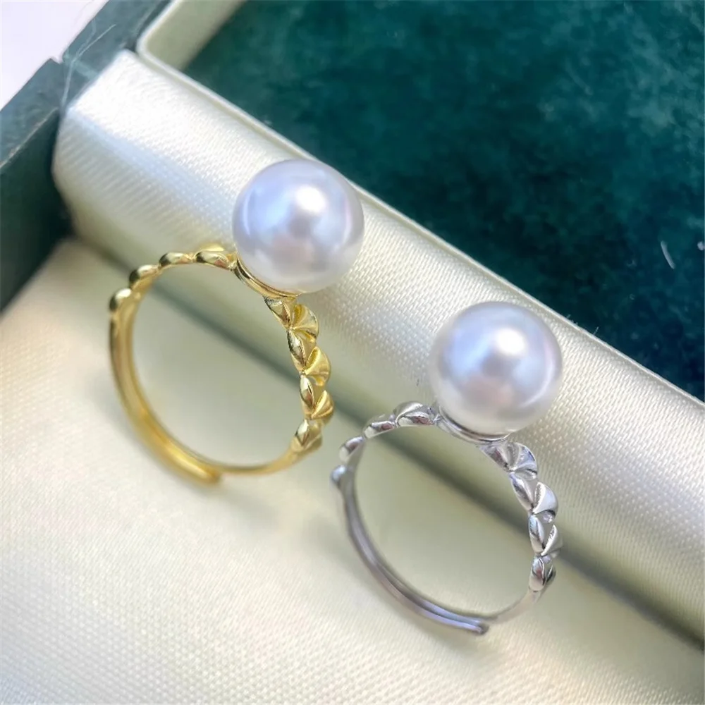 Solid S925 Sterling Silver Pearl Ring Settings Findings & Accessories - for Jewelry Making Bulk Wholesale Craft Supplies 6-12mm
Solid S925 Sterling Silver Pearl Ring Settings Findings & Accessories - for Jewelry Making Bulk Wholesale Craft Supplies 6-12mm